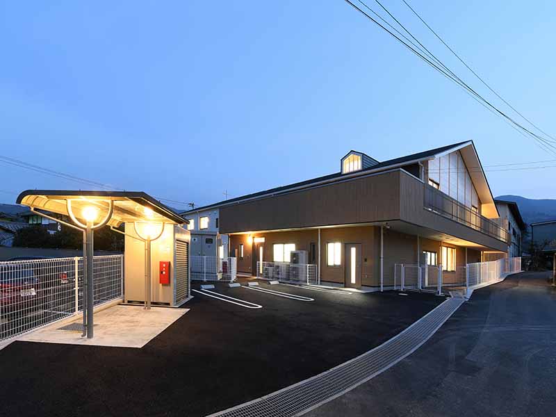 認定こども園愛育幼稚園：夜景 北西面